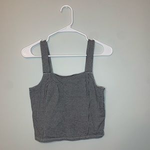 Gingham tank top